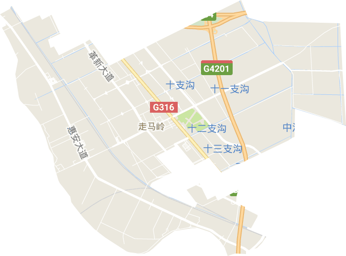 走马岭街道电子地图