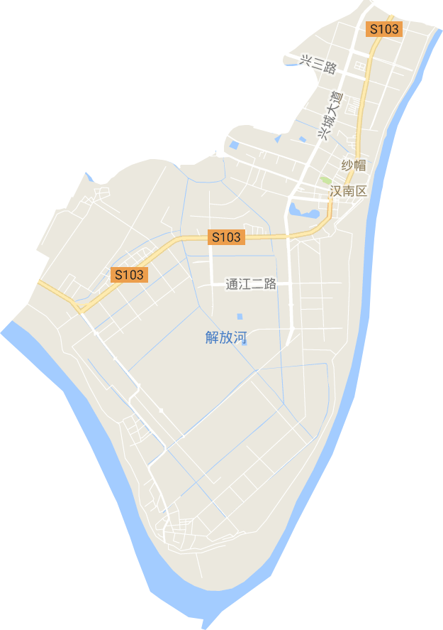 纱帽街道电子地图