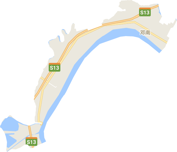 邓南街道电子地图