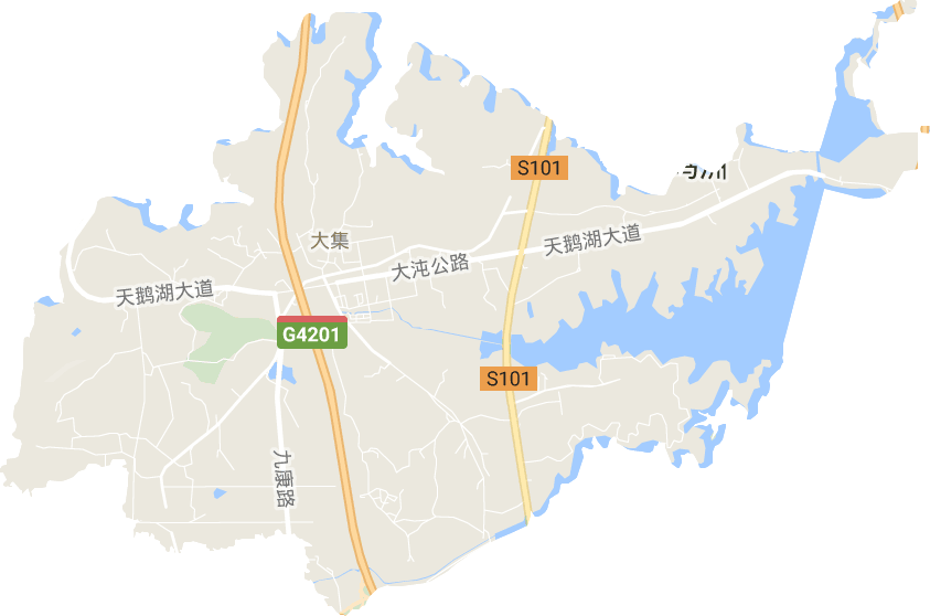 大集街道电子地图