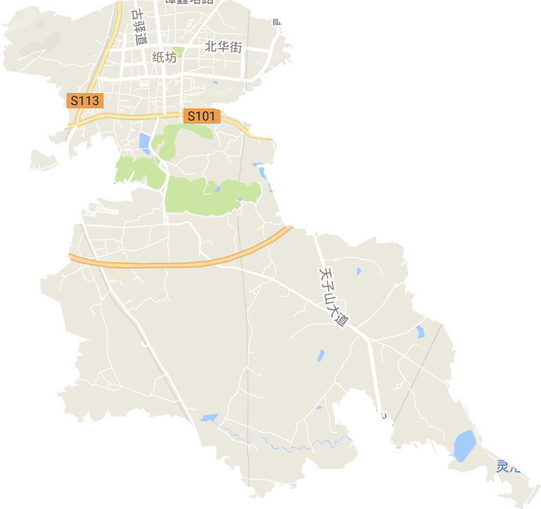 纸坊街道电子地图