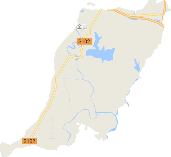 金口街道电子地图
