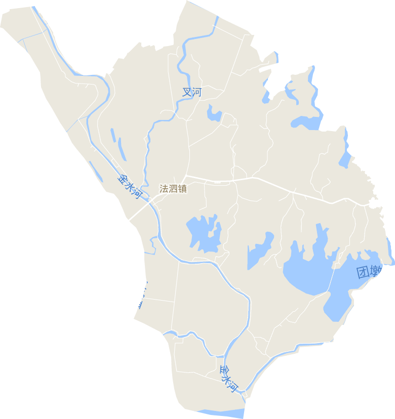 法泗街道电子地图