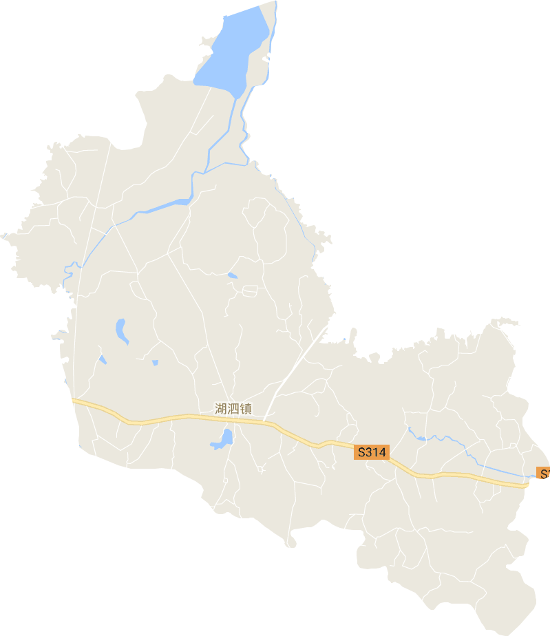 湖泗街道电子地图