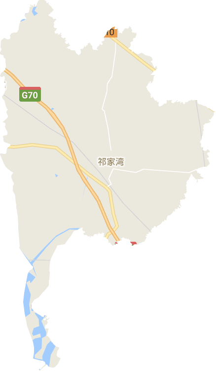 祁家湾街道电子地图