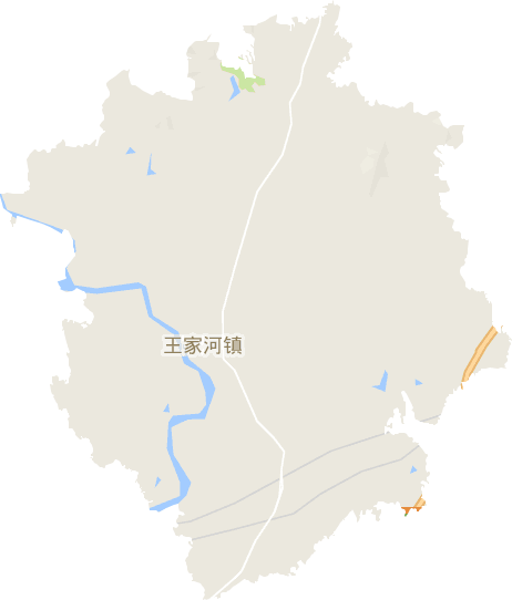 王家河街道电子地图
