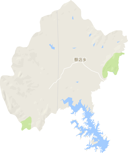 蔡店街道电子地图