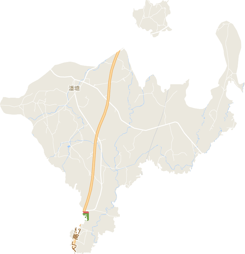 潘塘街道电子地图