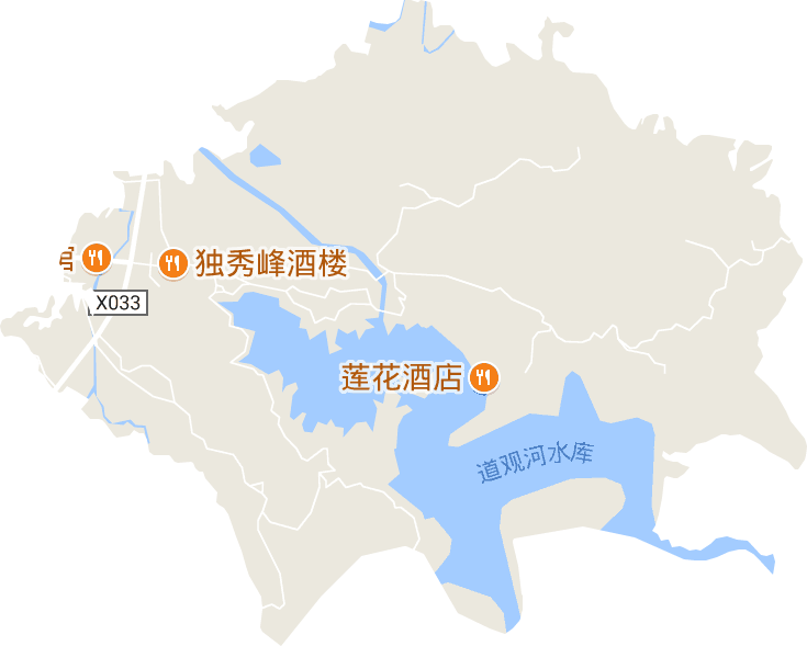 道观河风景旅游管理处电子地图