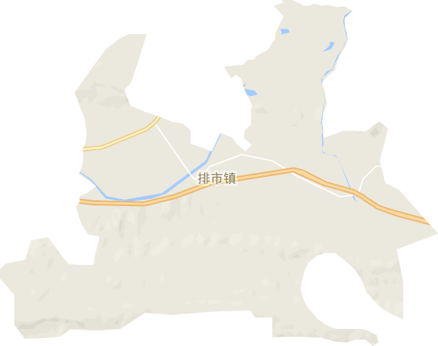排市镇电子地图