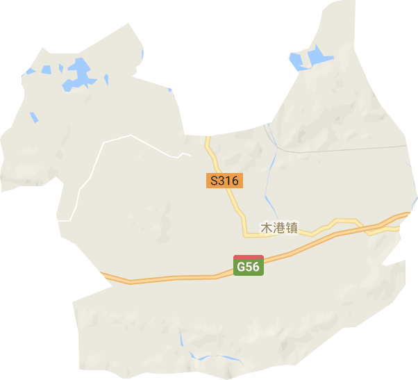 木港镇电子地图