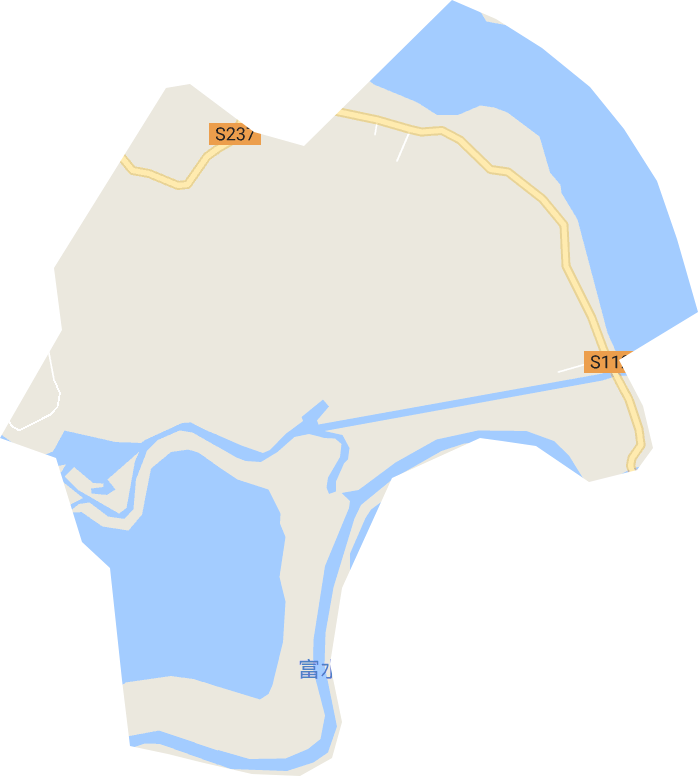 半壁山农场电子地图