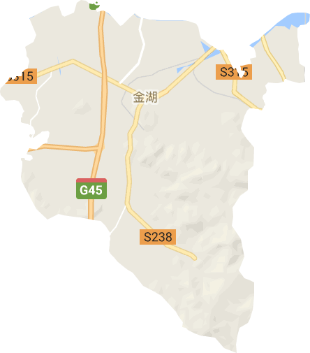 金湖街道电子地图