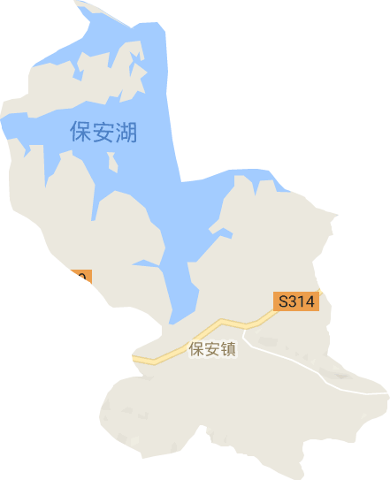 保安镇电子地图