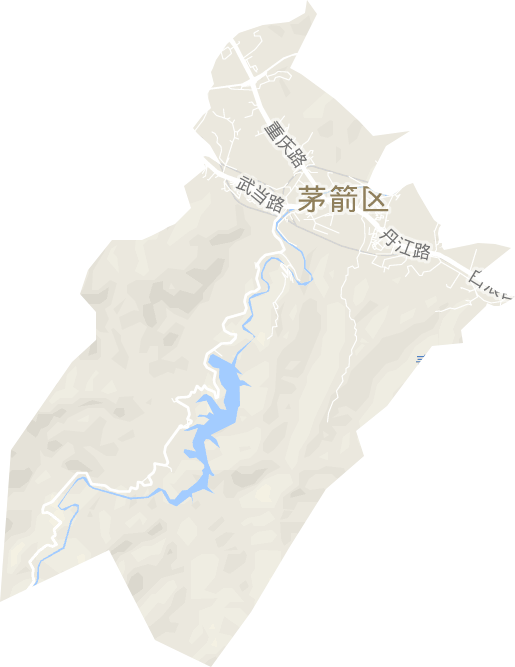 武当路街道电子地图