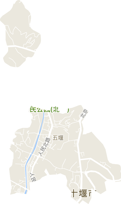 五堰街道电子地图
