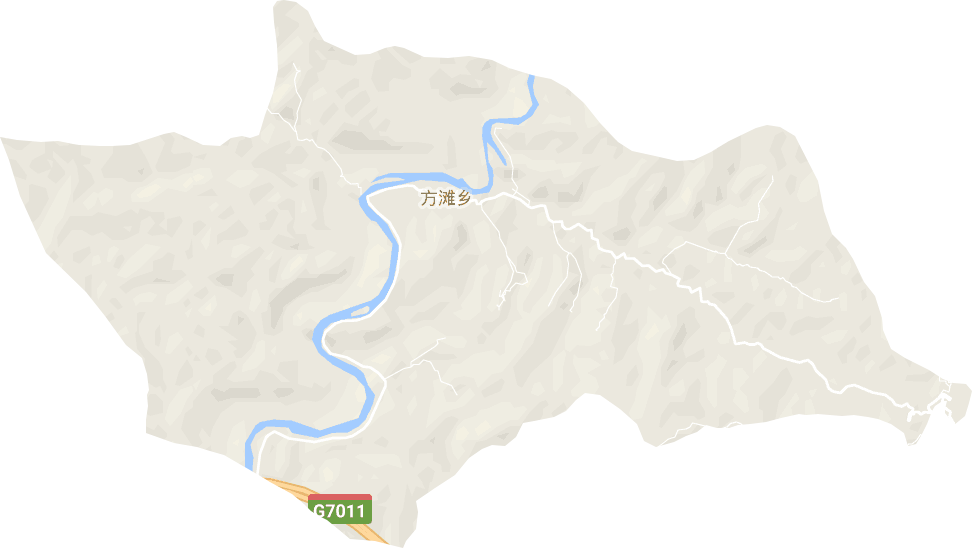 方滩乡电子地图