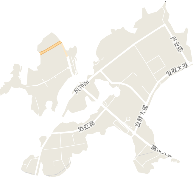 十堰工业新区电子地图