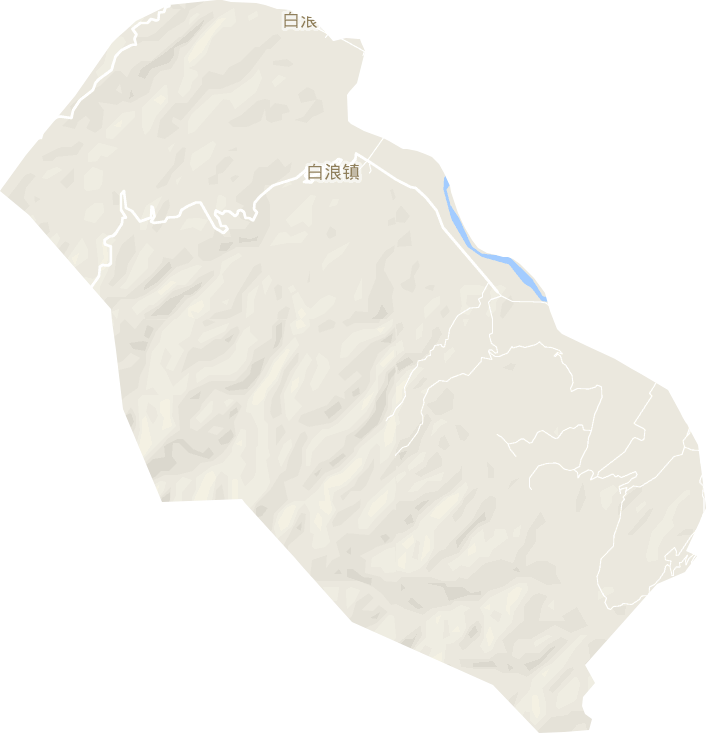 白浪镇电子地图