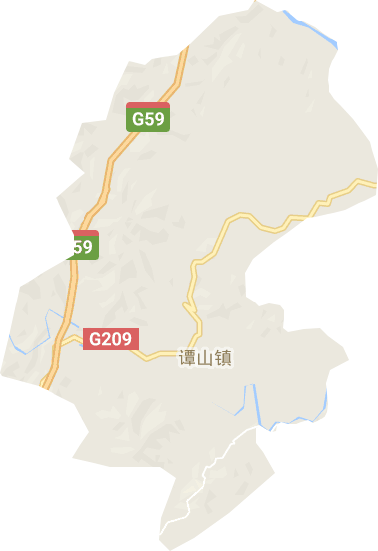 谭山镇电子地图