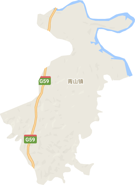 青山镇电子地图