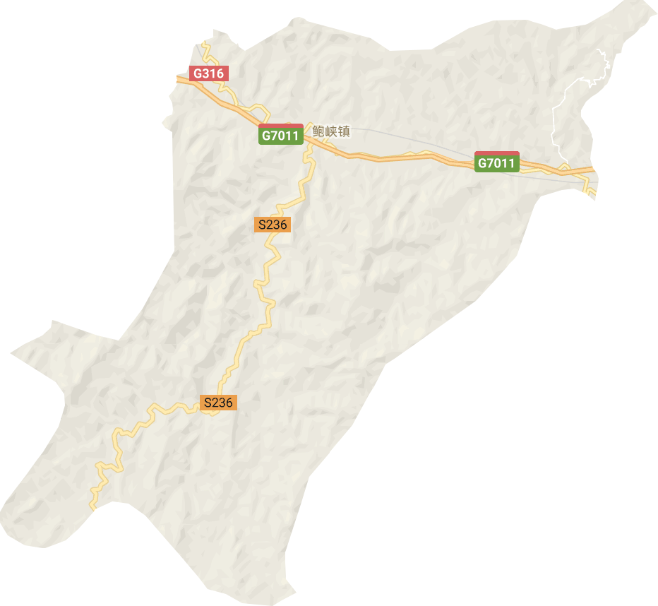 鲍峡镇电子地图