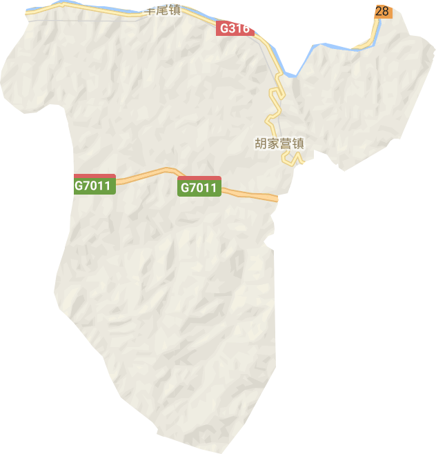 胡家营镇电子地图