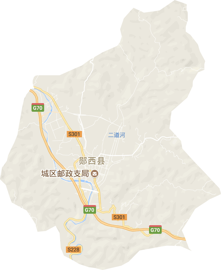 城关镇电子地图