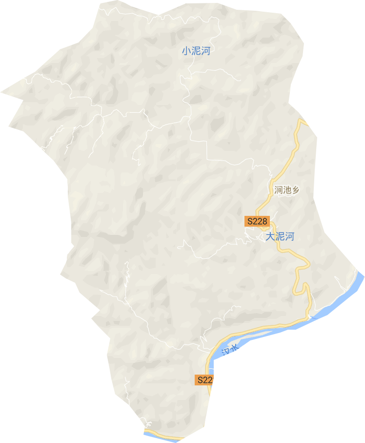 涧池乡电子地图