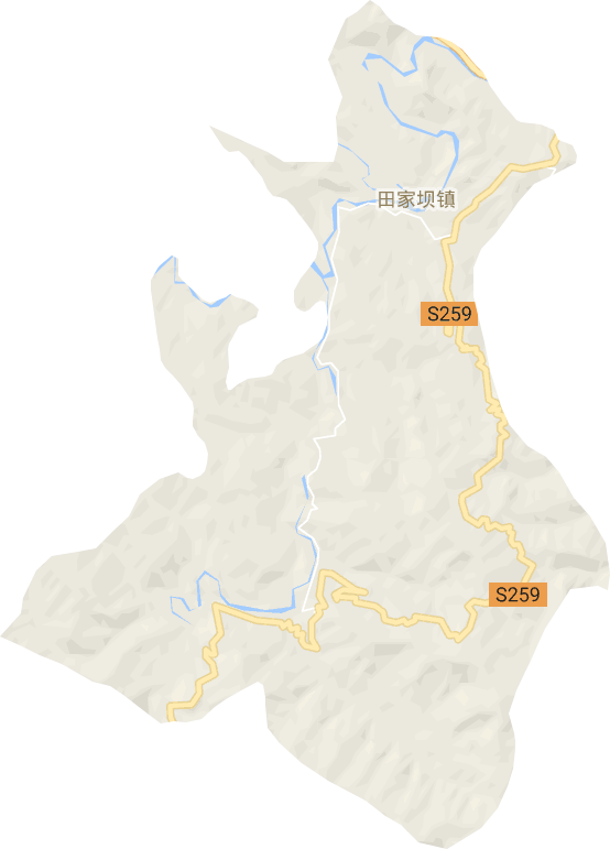 上庸镇电子地图