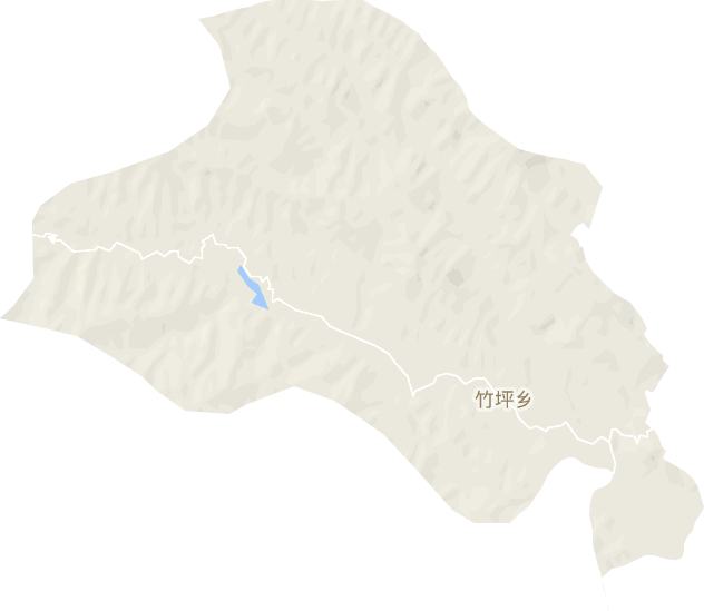 竹坪乡电子地图