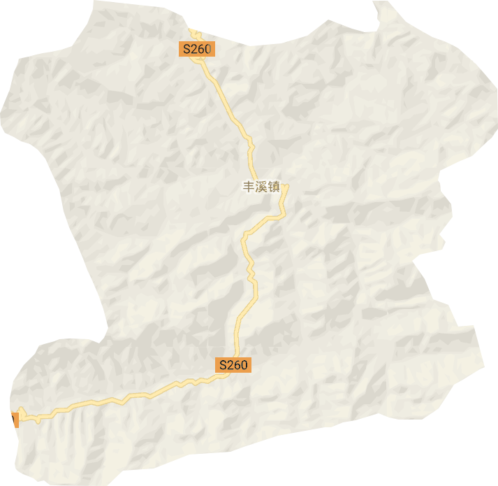 丰溪镇电子地图