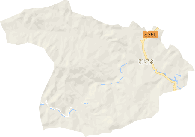 鄂坪乡电子地图