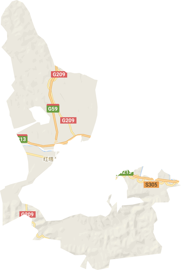 红塔镇电子地图