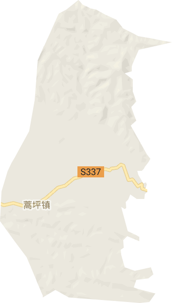 蒿坪镇电子地图
