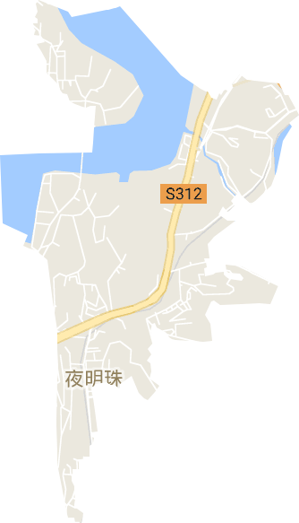夜明珠街道电子地图