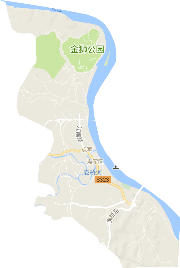 点军街道电子地图