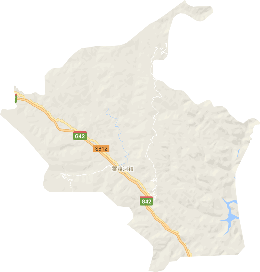 雾渡河镇电子地图