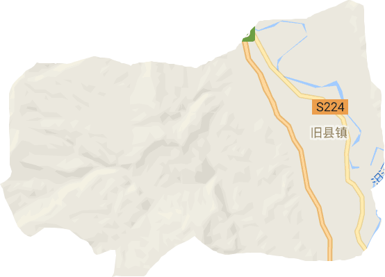 旧县镇电子地图