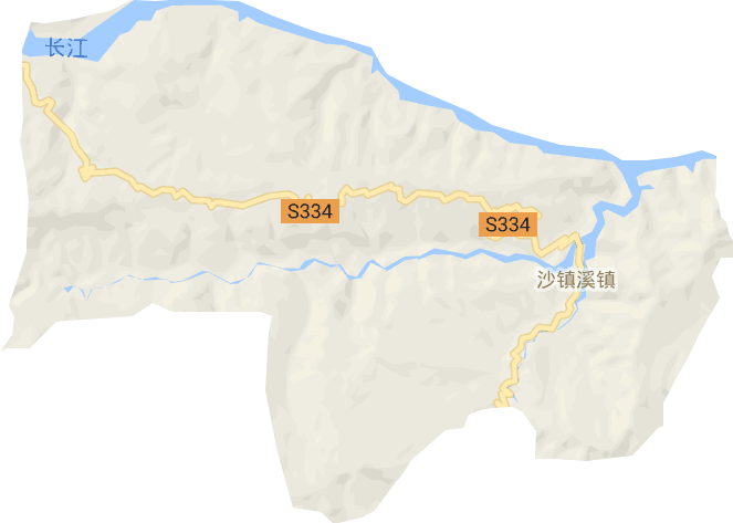 沙镇溪镇电子地图