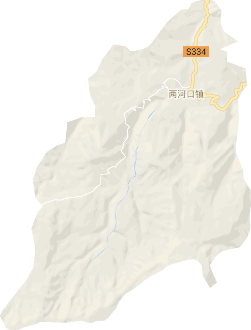 两河口镇电子地图