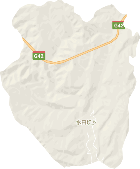 水田坝乡电子地图