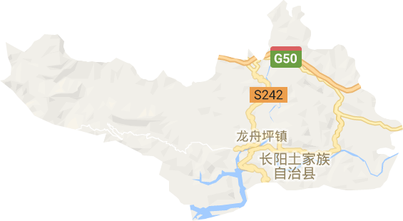 龙舟坪镇电子地图