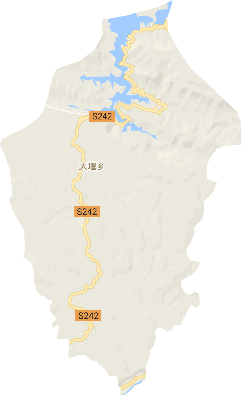 大堰乡电子地图