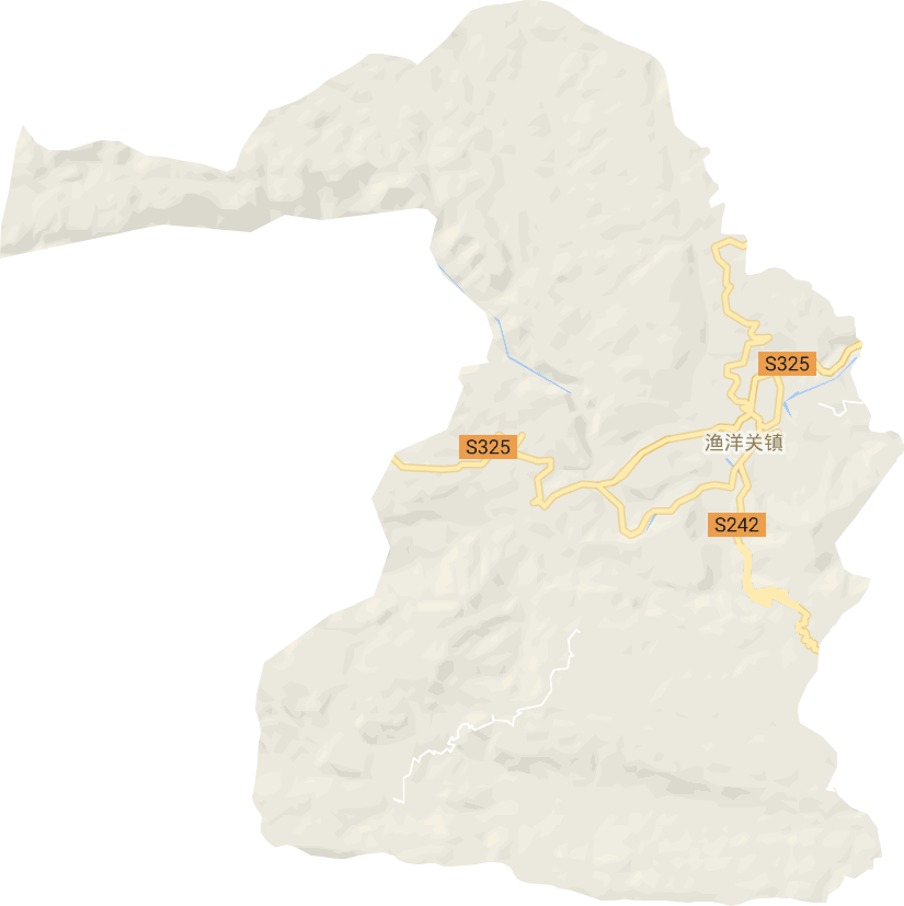 渔洋关镇电子地图