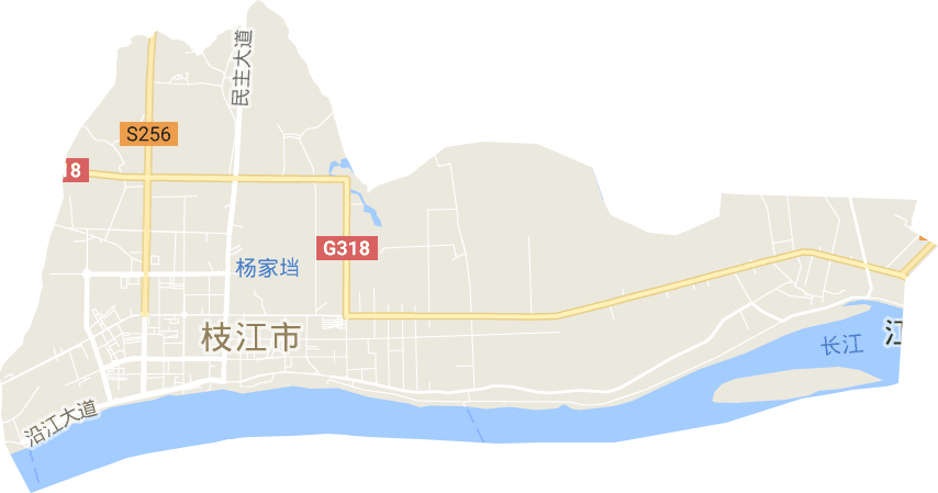 马家店街道电子地图