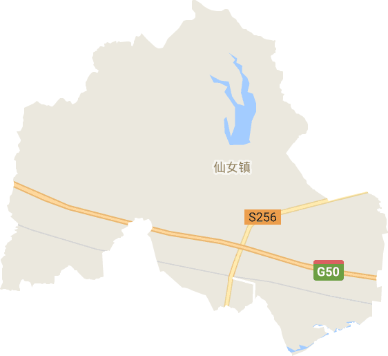 仙女镇电子地图