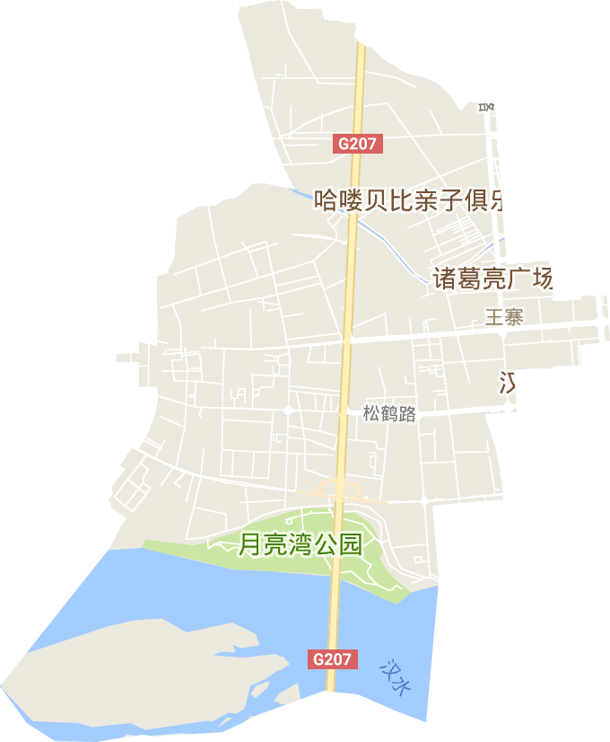 王寨街道电子地图