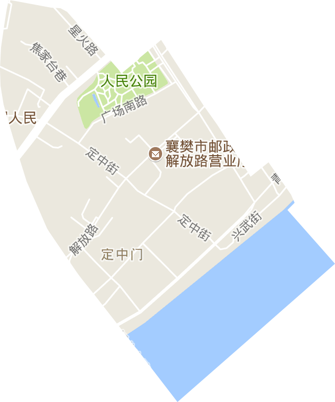 定中门街道电子地图