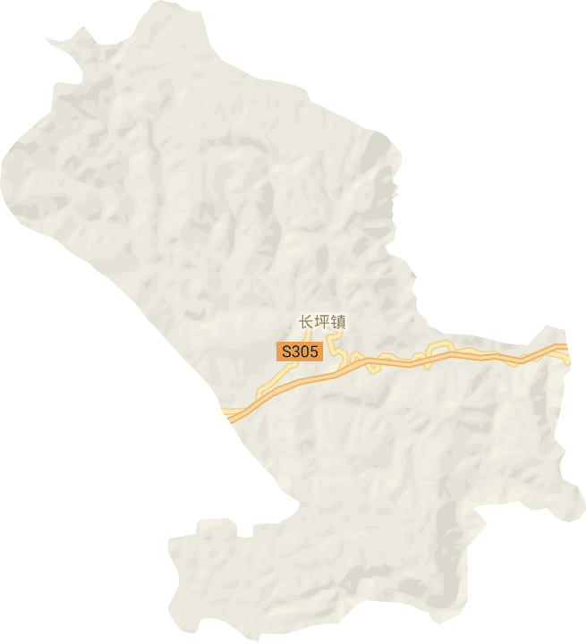 长坪镇电子地图